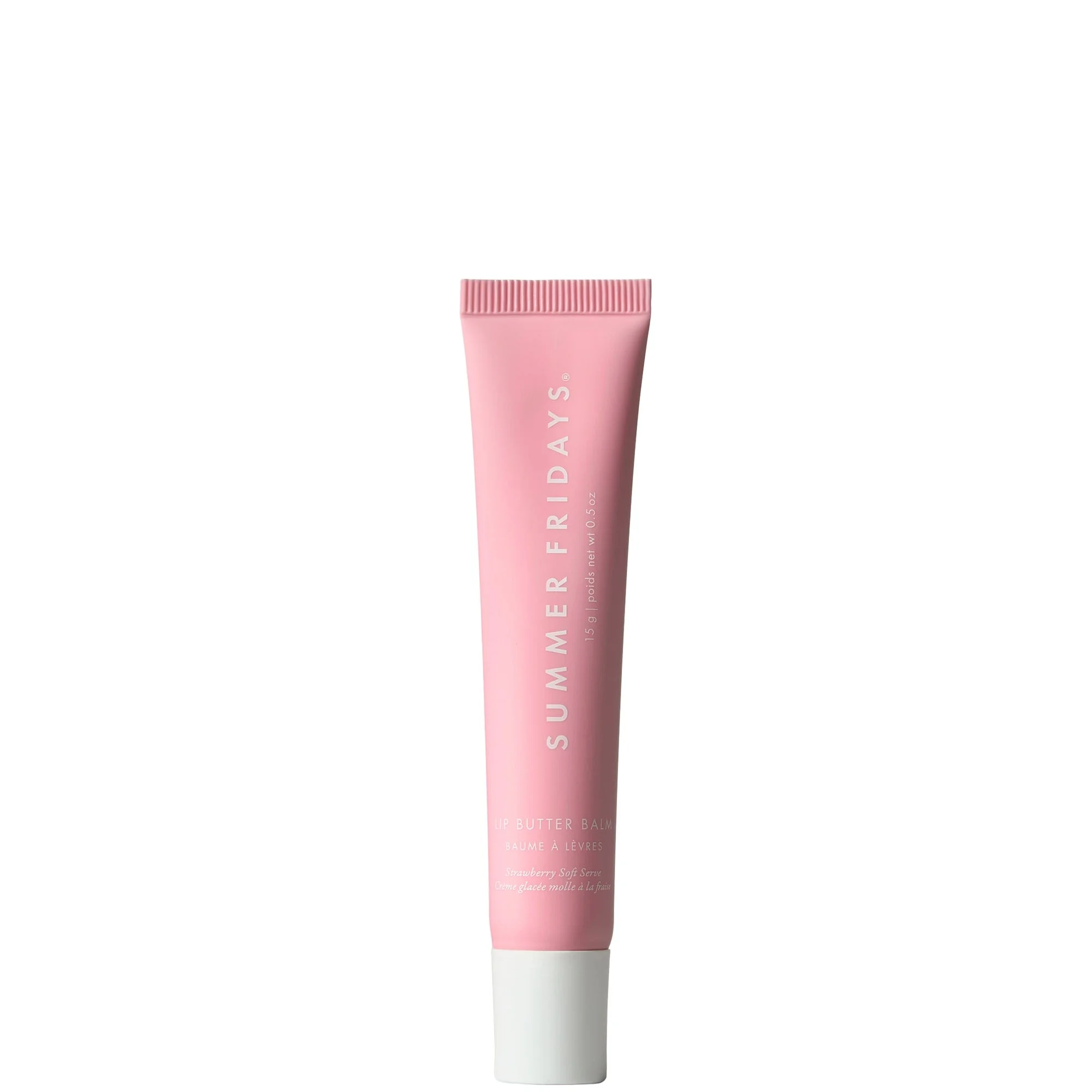 Summer Fridays Lip Butter Balm Strawberry Soft Serve 15g - 1