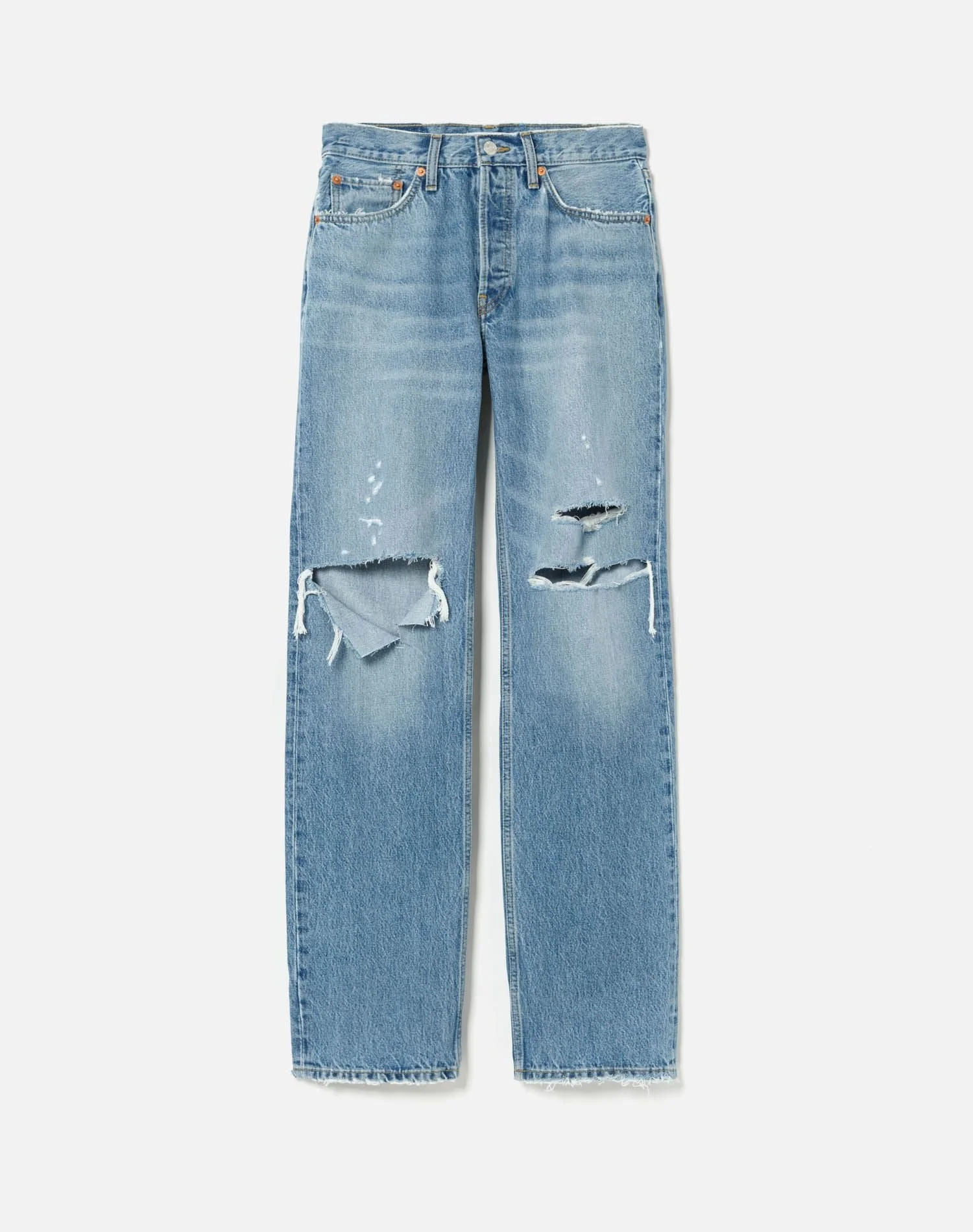 90s Comfy Jean - Sunfaded Destroy - 1