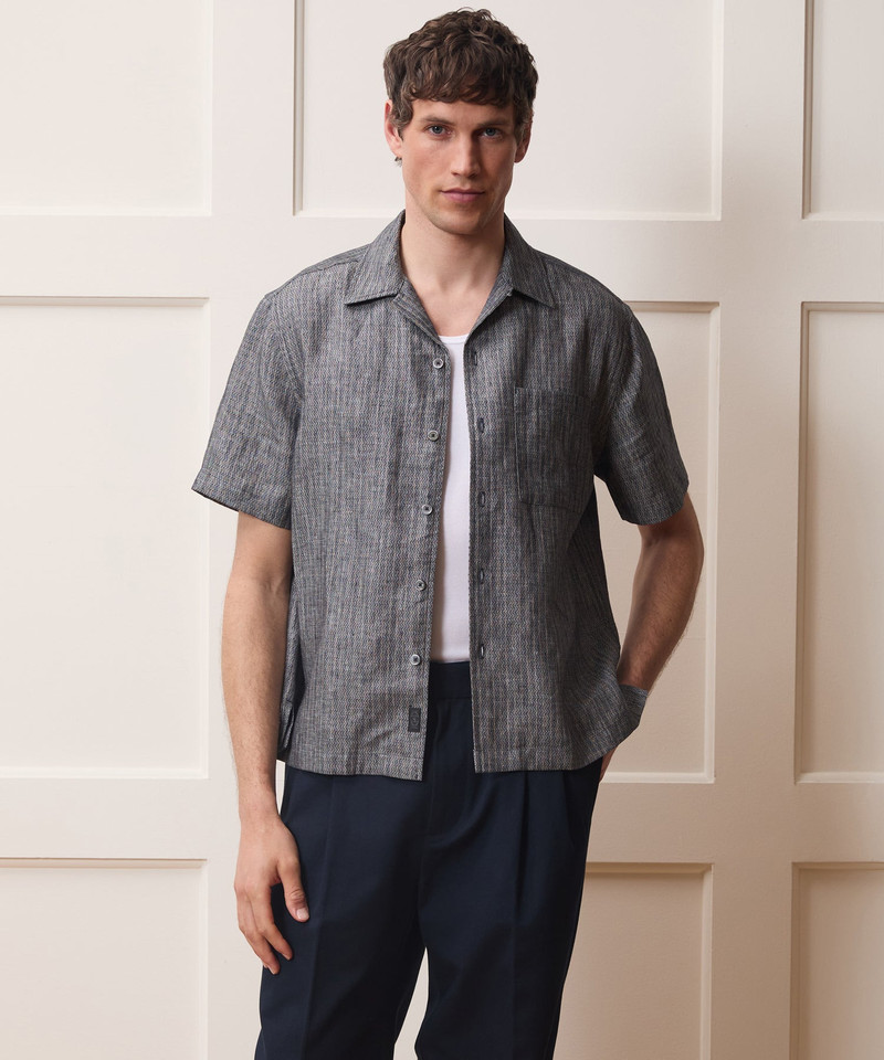 TODD SNYDER Linen Capri Shirt outlook