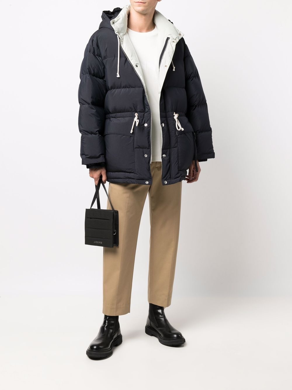 hooded puffer coat - 2