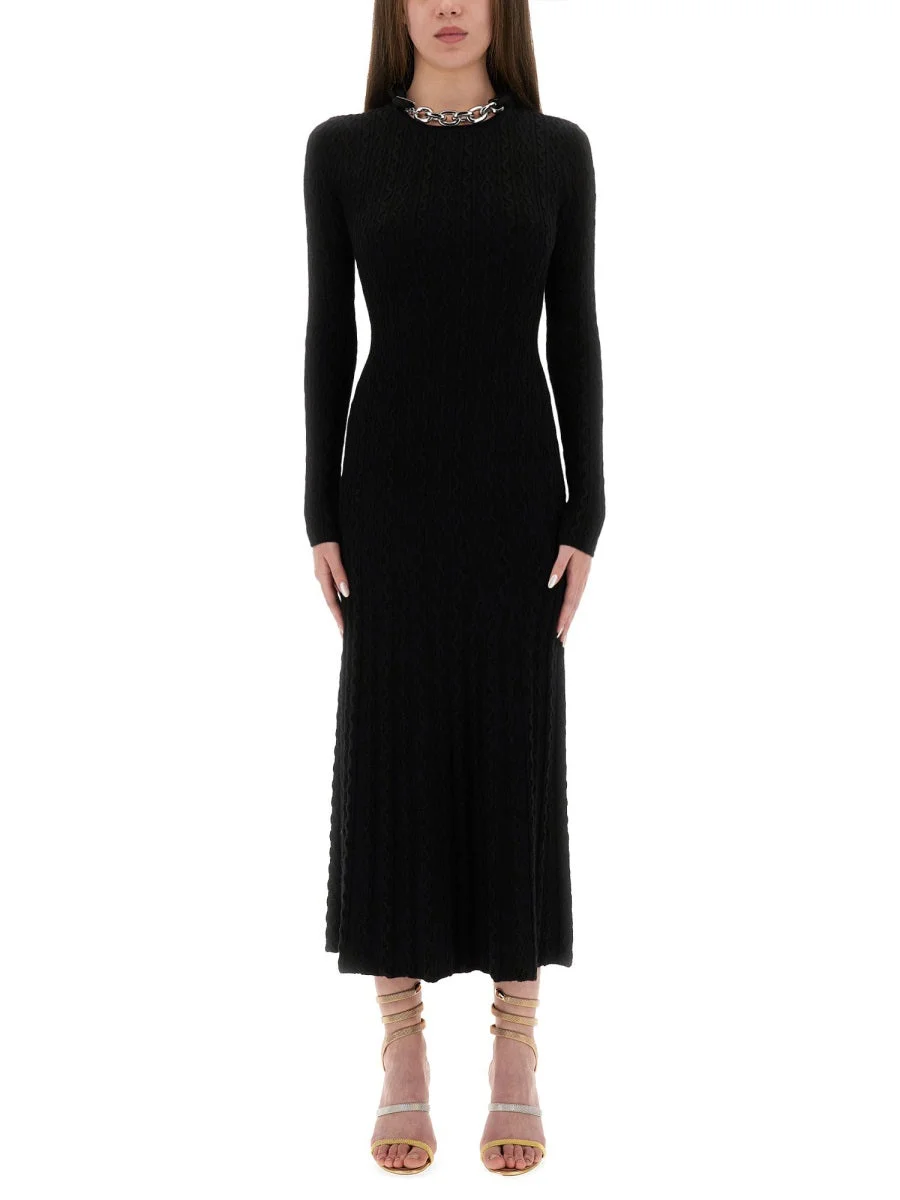 Rabanne Women Long Wool Dress - 1