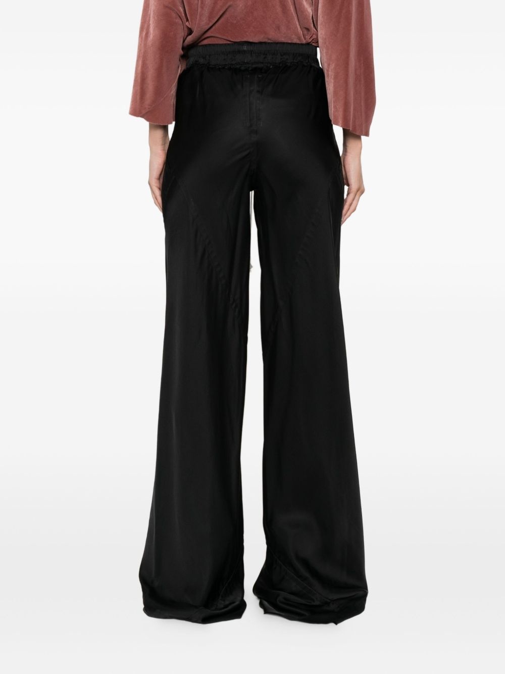 drawstring-waist trousers - 4