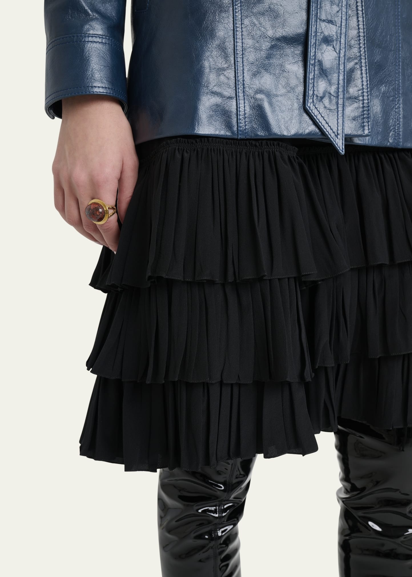Ruffle Bermuda Shorts - 5