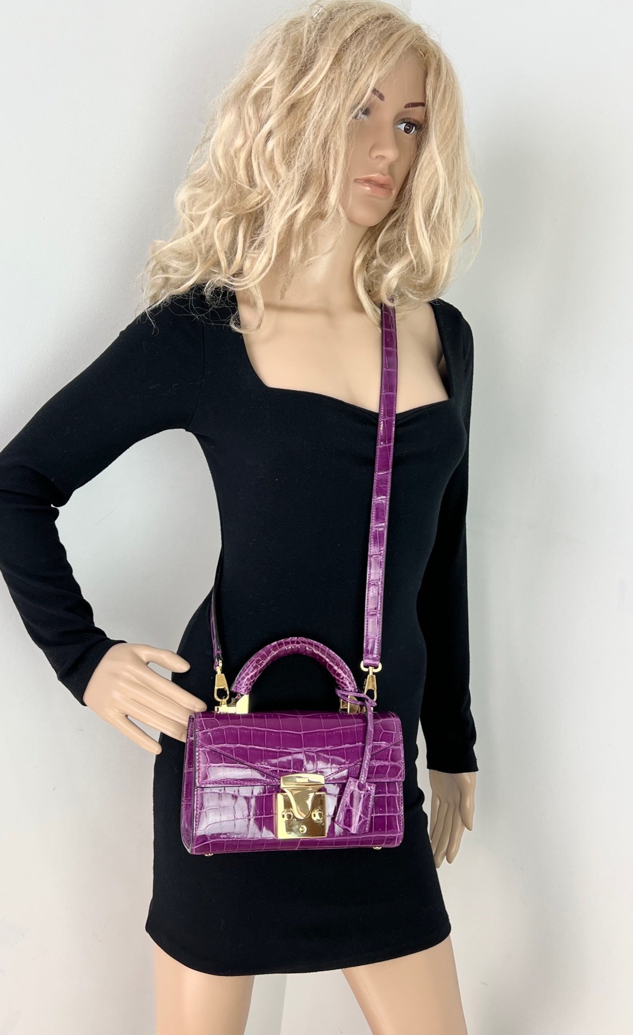 Stalvey - Exclusive Stalvey Top Handle 2.0 Alligator Bag Crossbody Luxury Bag - 18