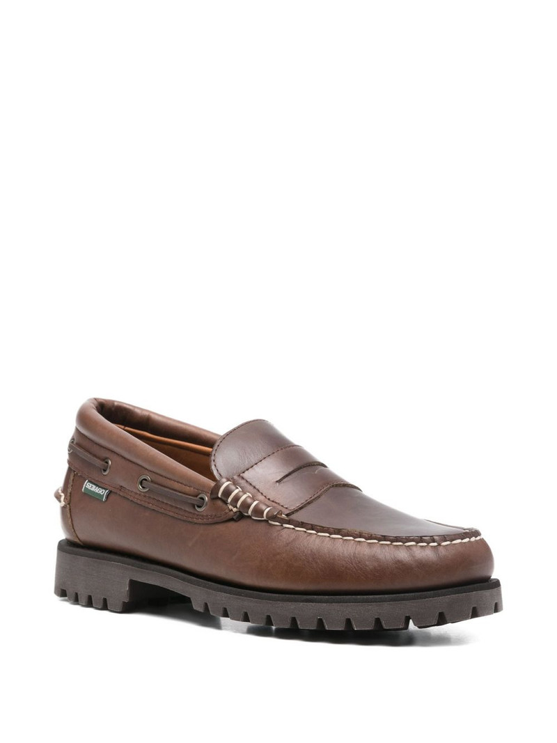 SEBAGO Sebago leather loafers outlook