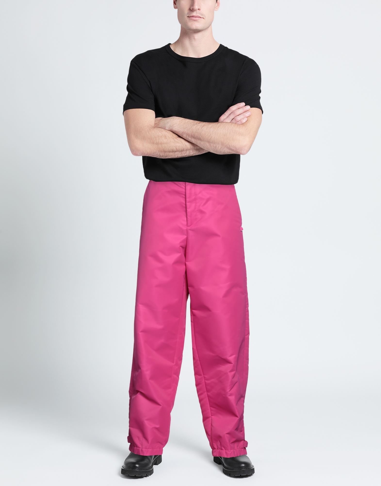 Fuchsia Men's Casual Pants - 2