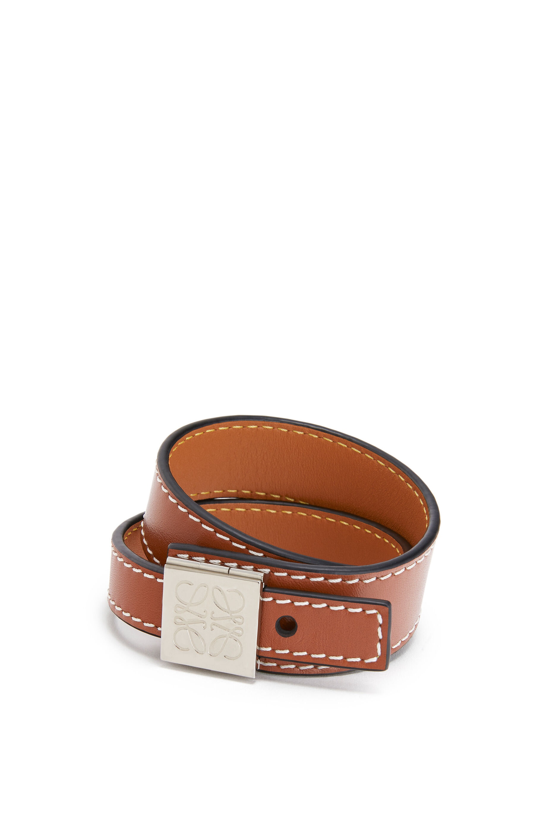 Double bracelet in calfskin - 3