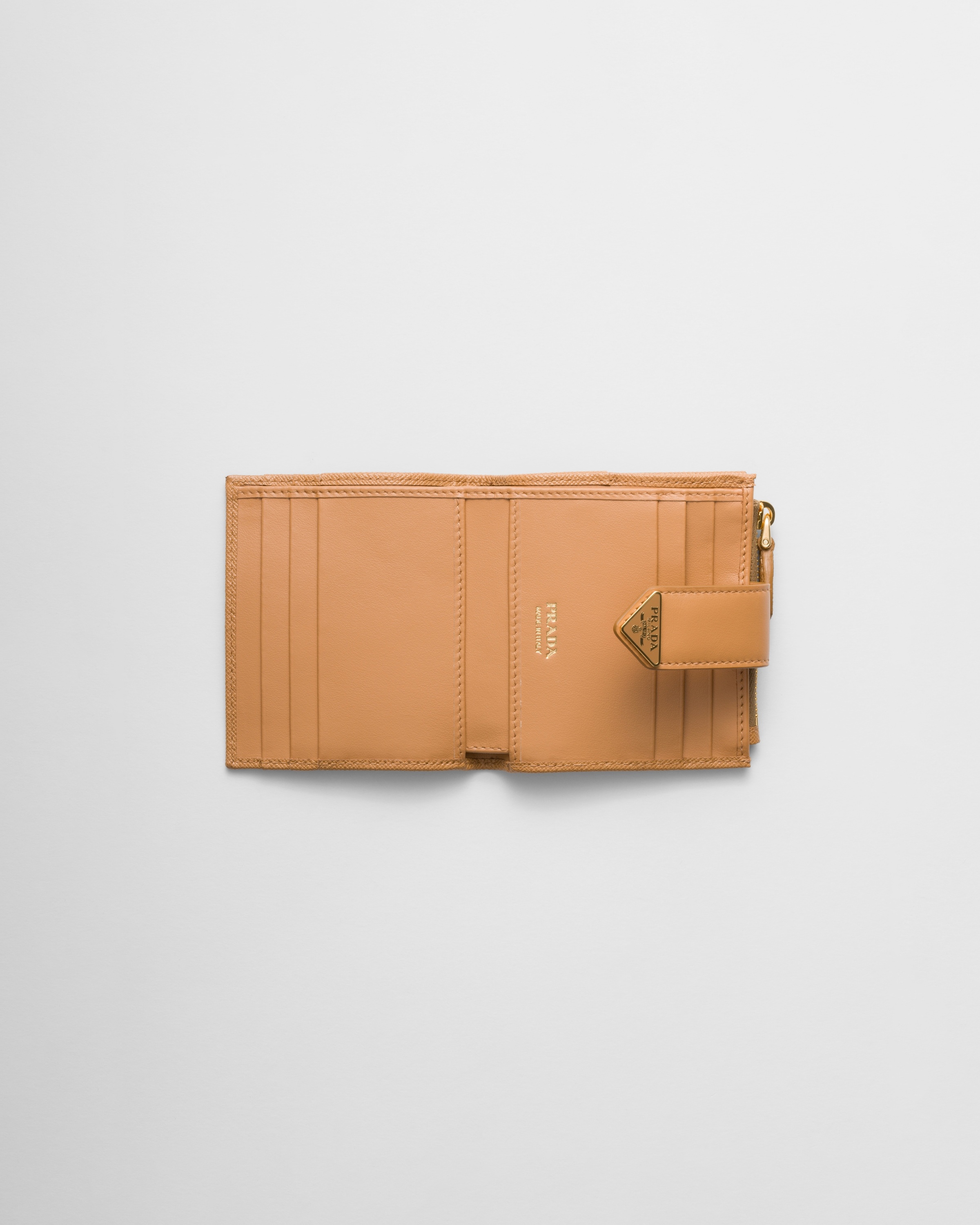 Small Saffiano and smooth leather wallet - 2