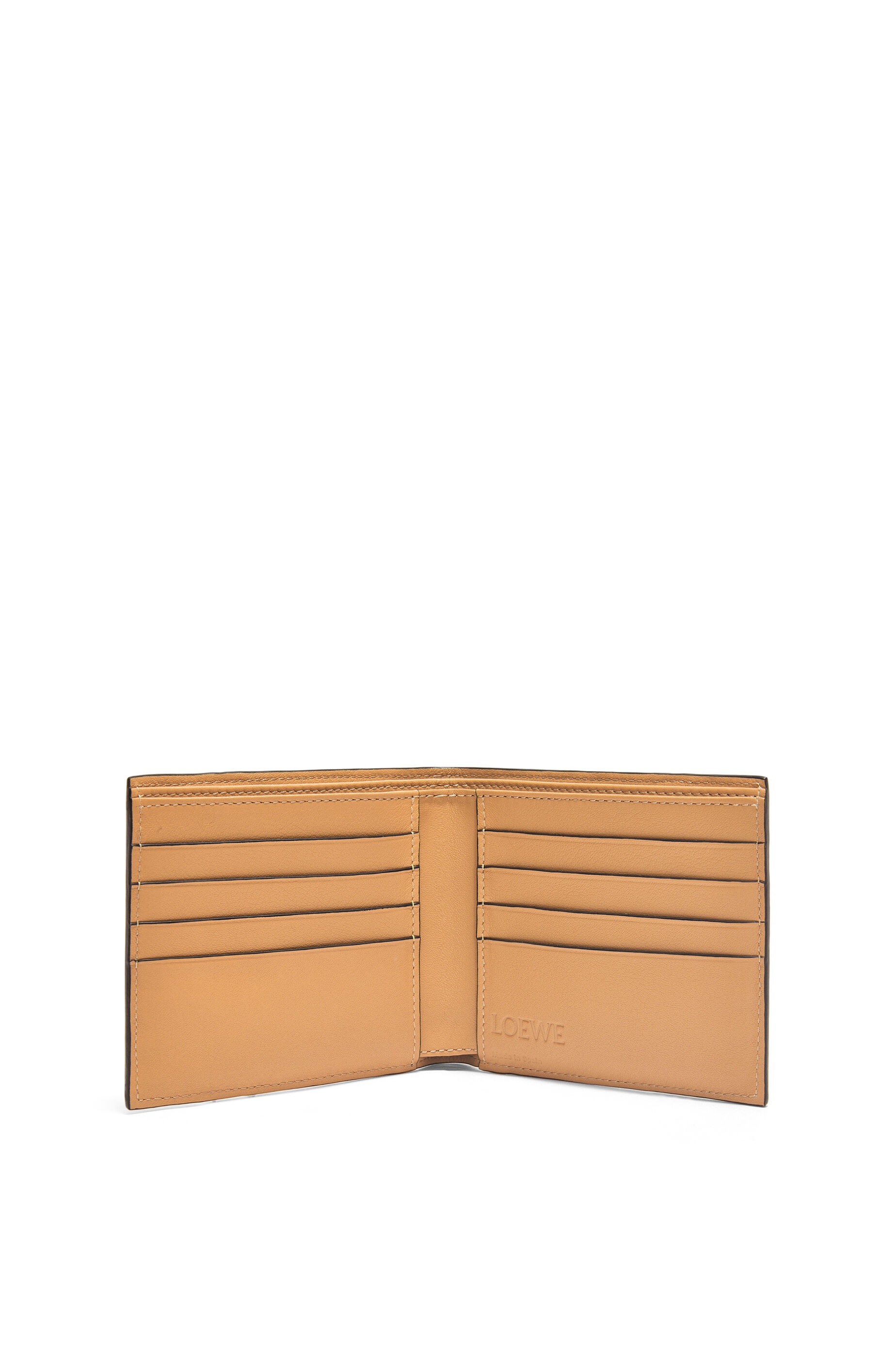 Puzzle bifold wallet in diamond calfskin - 2