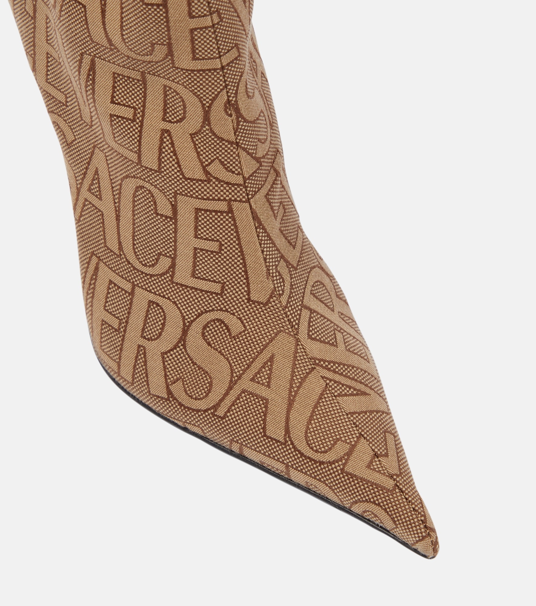Versace Allover knee-high boots - 6