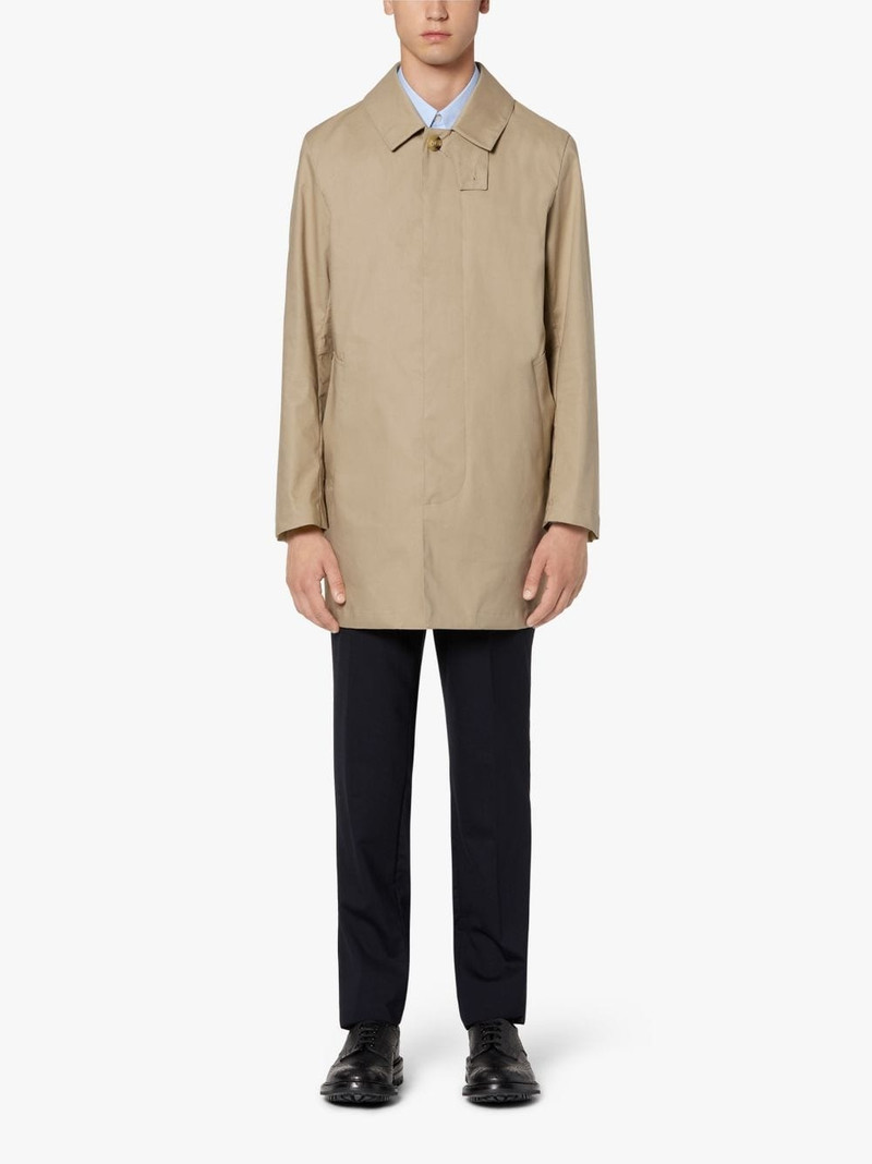 Mackintosh CAMBRIDGE FAWN RAINTEC COTTON SHORT COAT | GMC-100 outlook