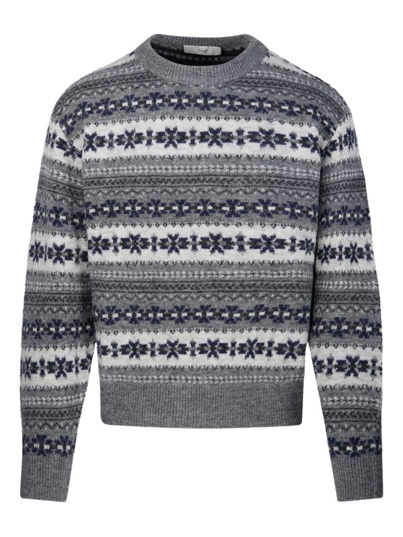 fair-isle crew-neck jumper 1