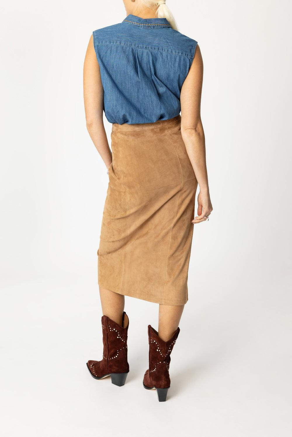 Sleeveless Embroidered Top - 4