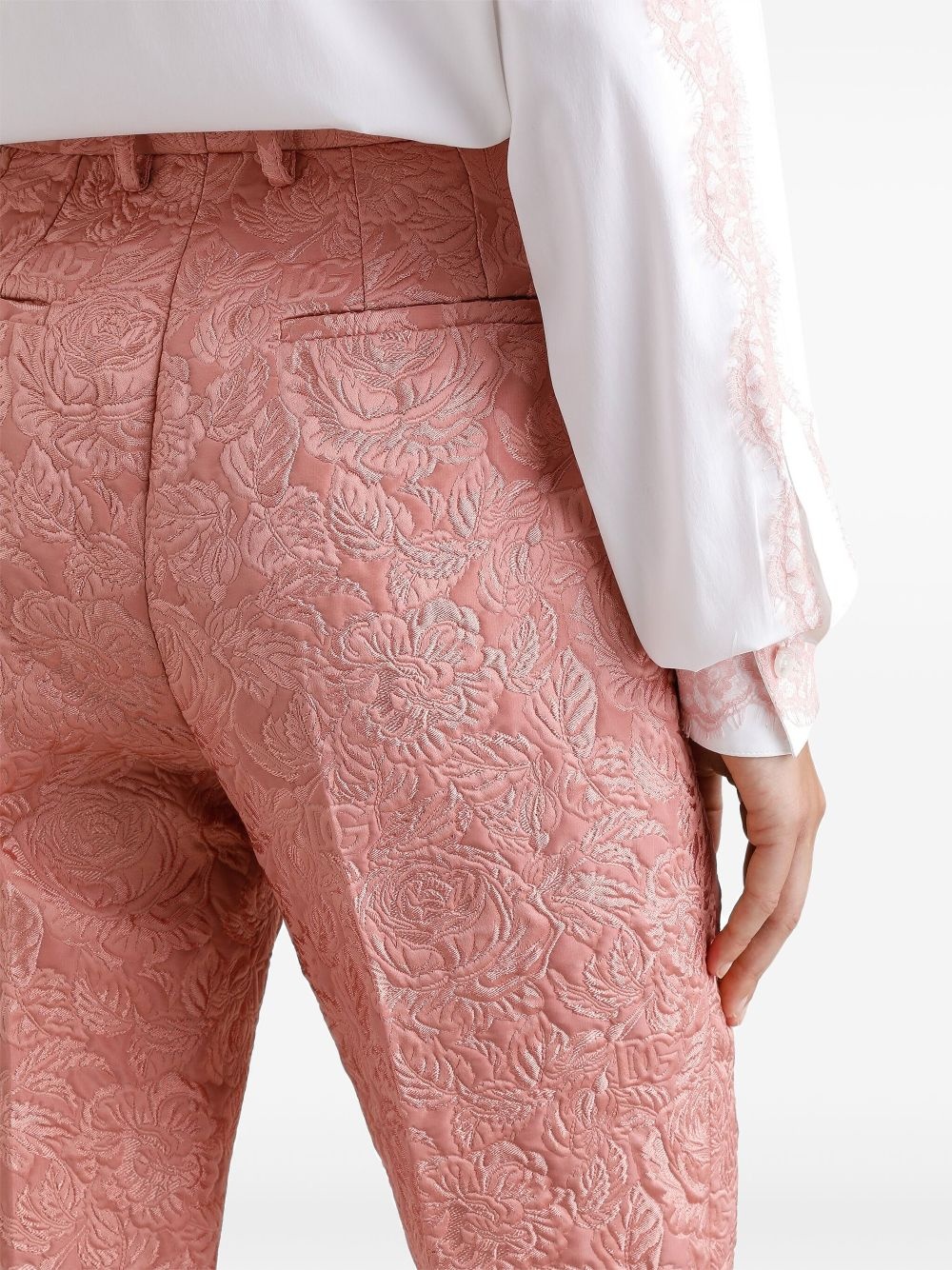 brocade trousers - 5