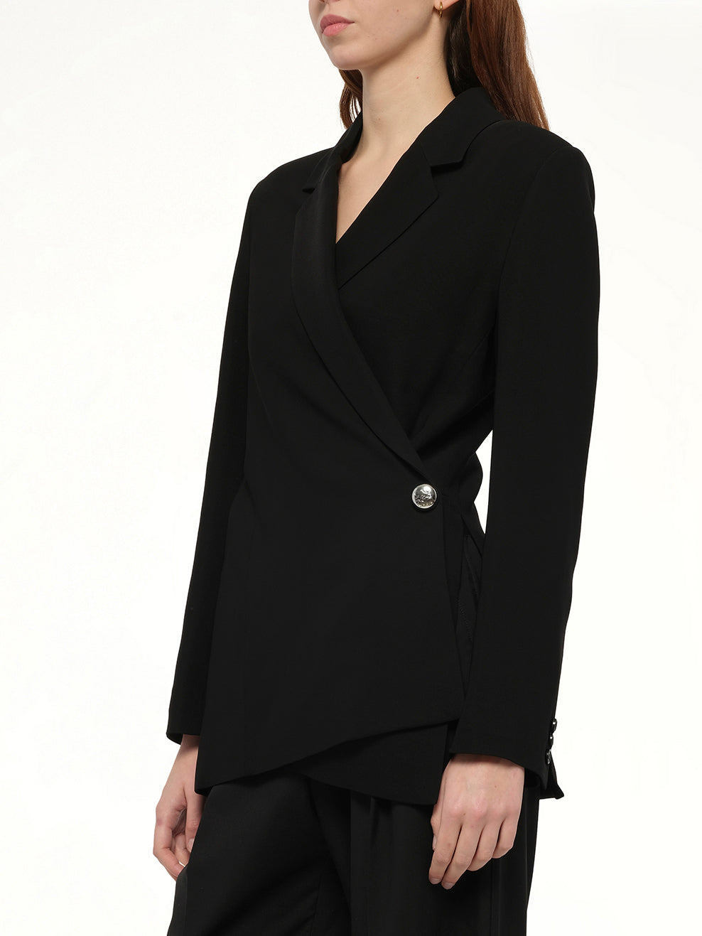 Tailored Jacket in Black - 6