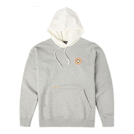 Men's Converse x Bugs Bunny Crossover Embroidered hooded Pullover Long Sleeves Casual Gray 10021414- - 1