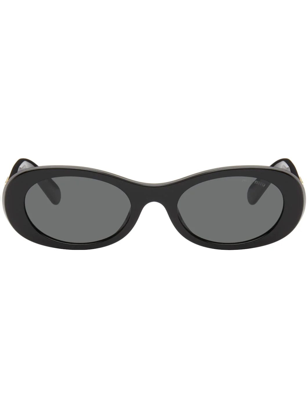 Black Miu Glimpse Sunglasses - 1