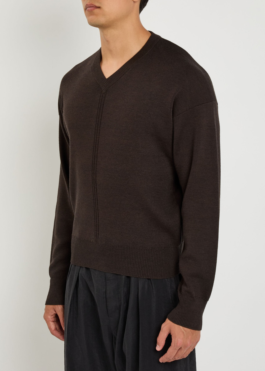 Lemaire V Neck Sweater - 2