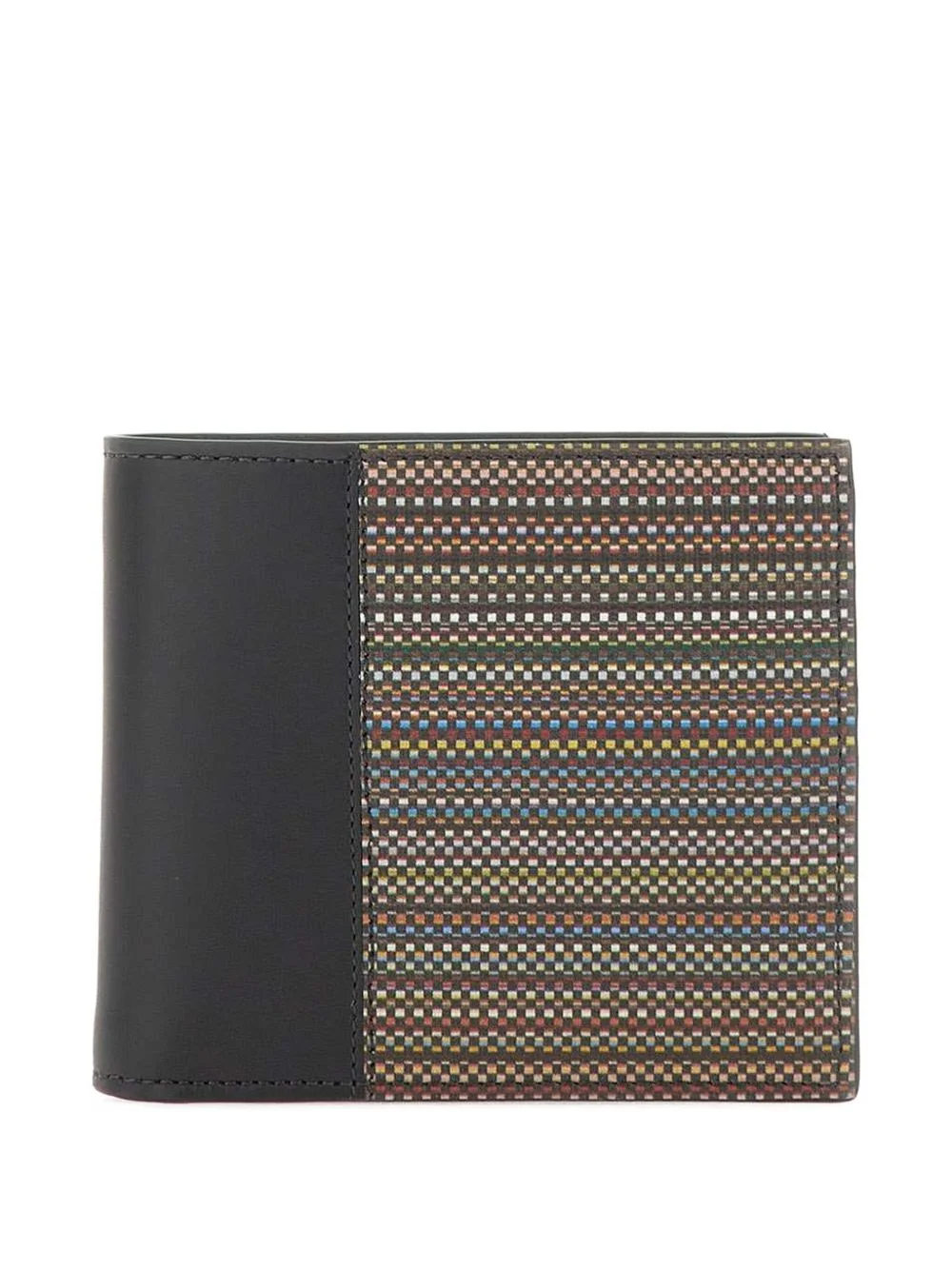 signature-stripe coated-canvas billfold wallet - 1