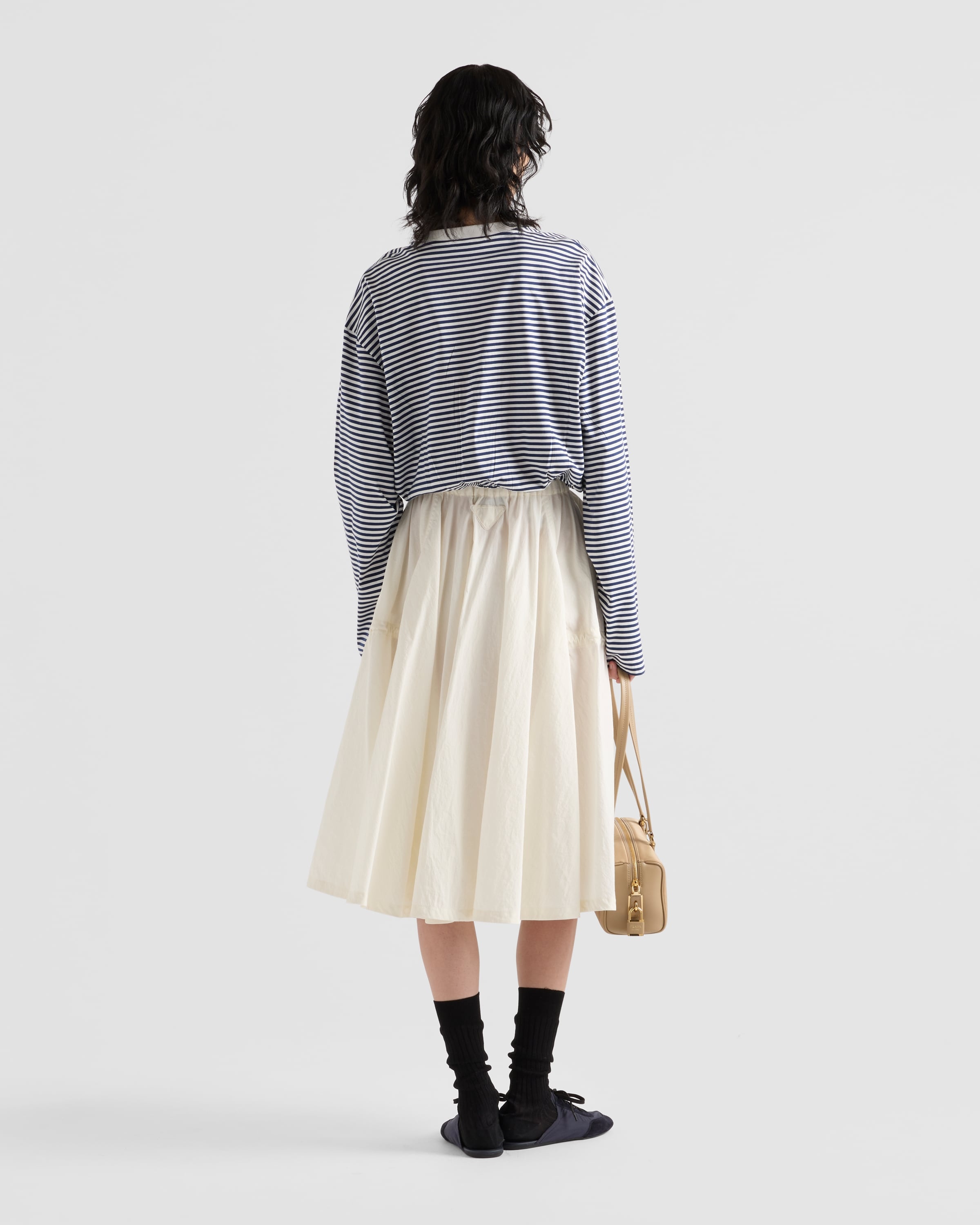 Long-sleeved striped jersey T-shirt - 5