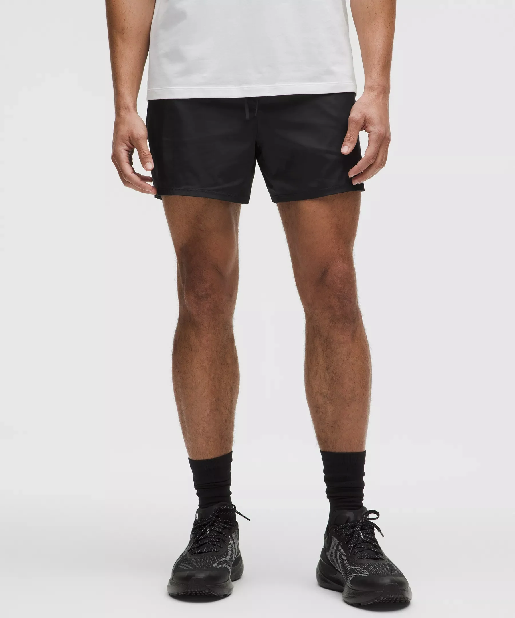 Stretch Satin Nylon Short 5" - 1