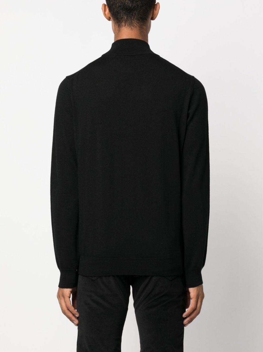 high-neck virgin-wool jumper - 4
