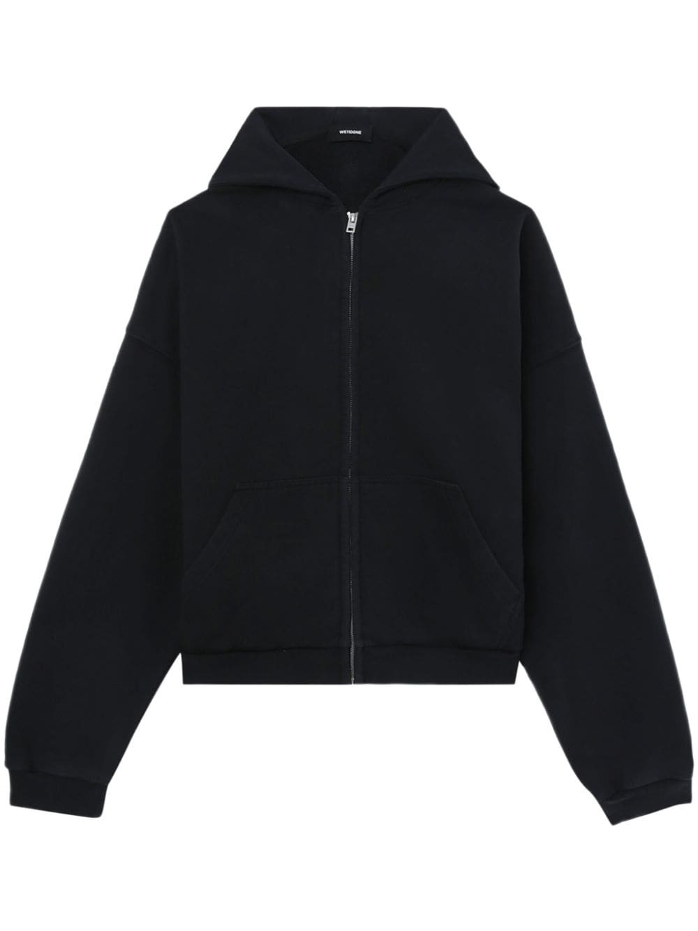 spiked zip-up hoodie - 1