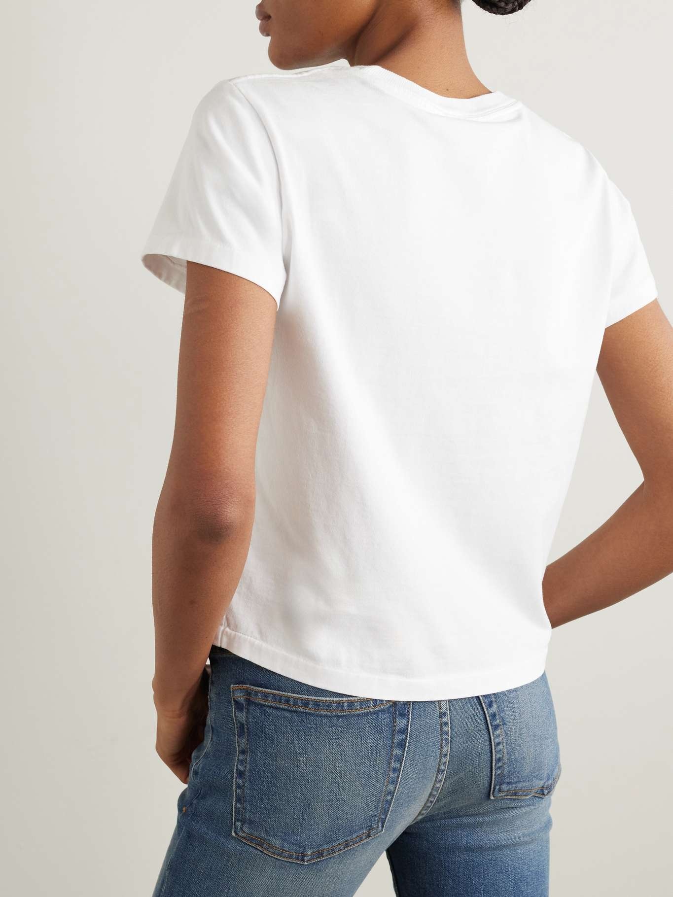 + NET SUSTAIN + Pamela Anderson printed organic cotton-jersey T-shirt - 4