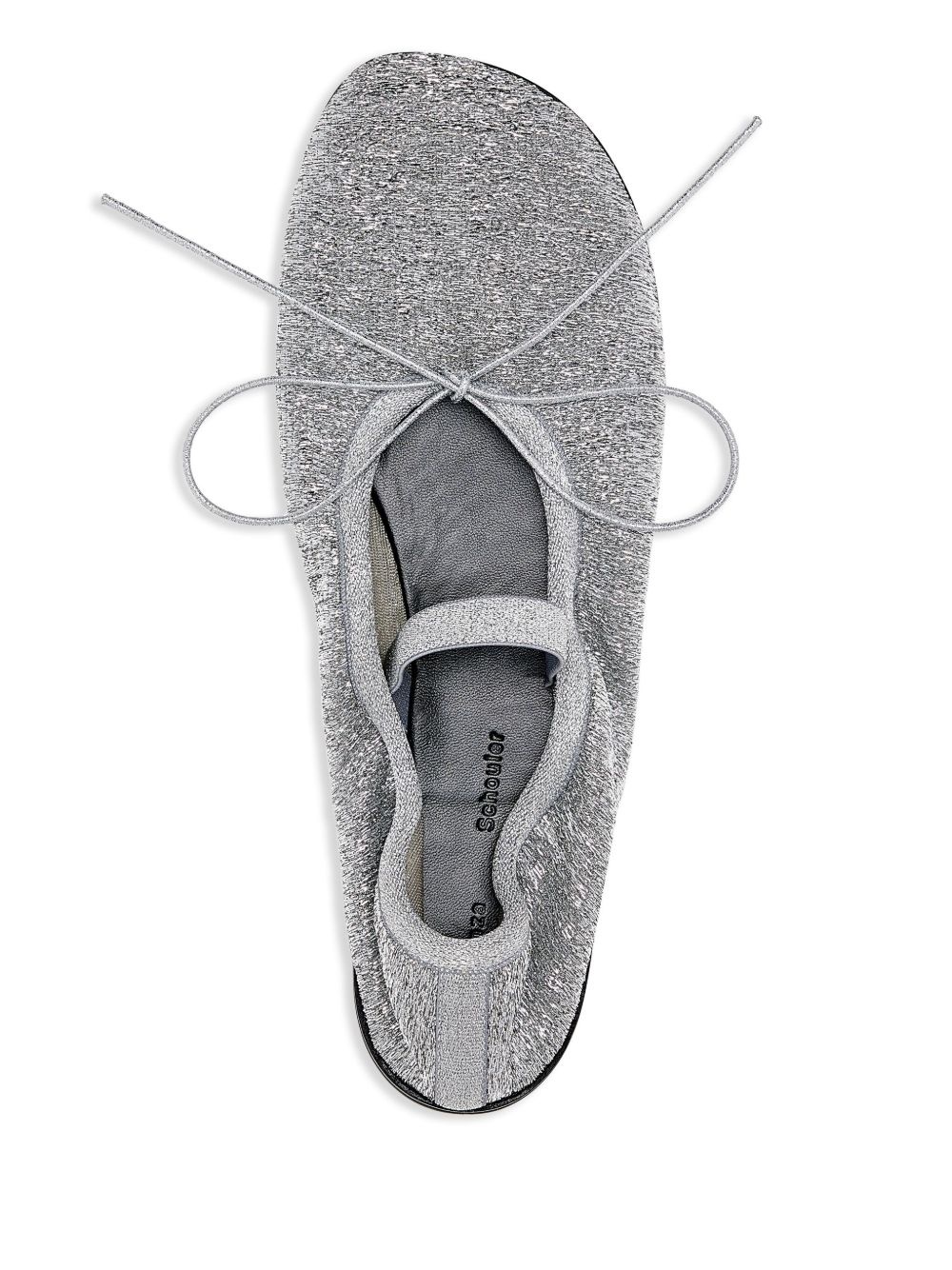 Glove glitter ballet flats - 3