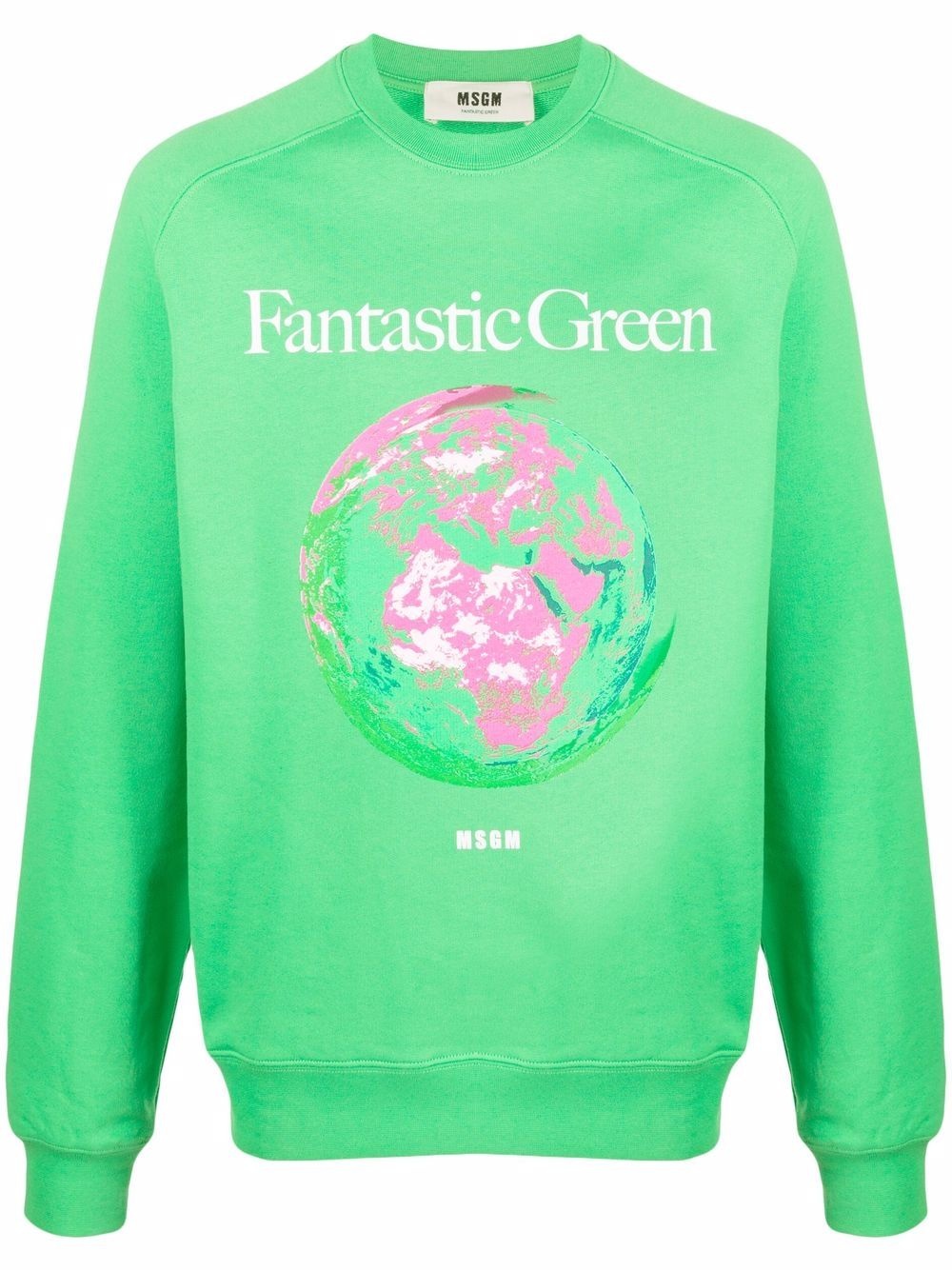 logo-print sweatshirt - 1