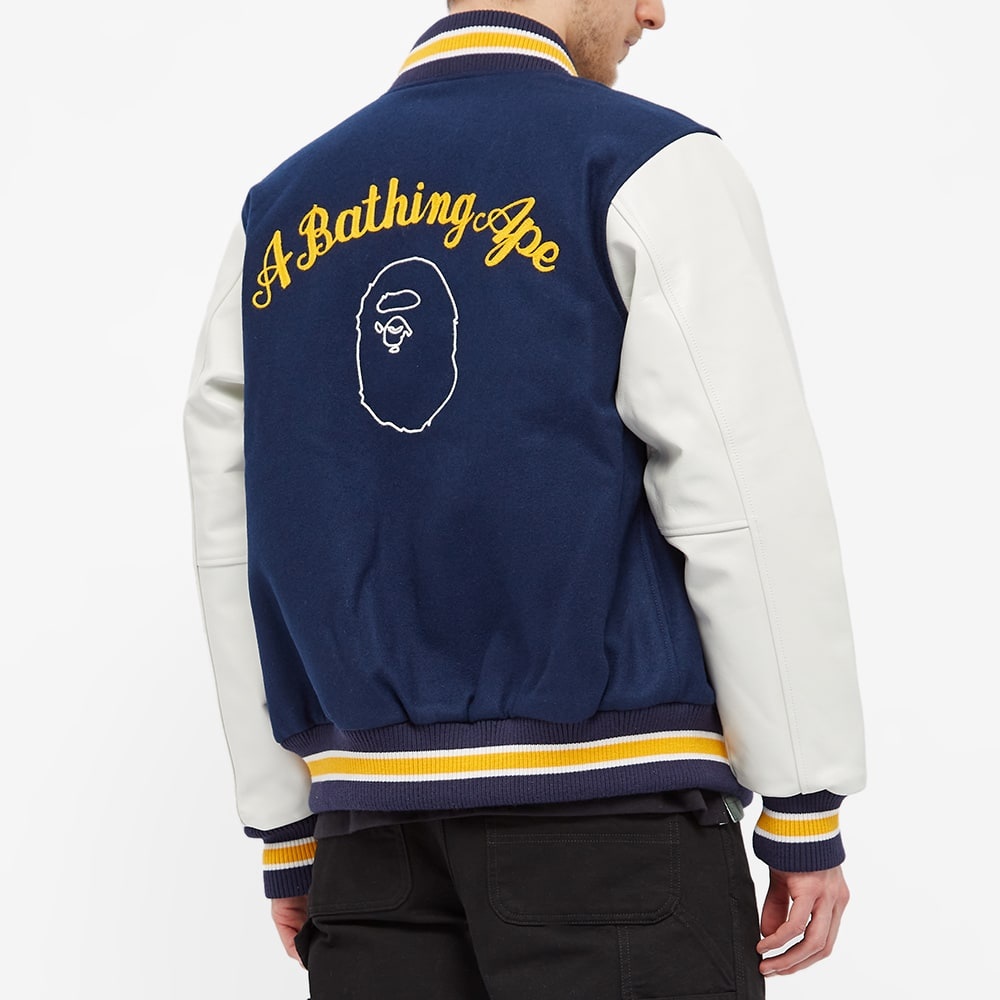 A Bathing Ape Varsity Jacket - 7