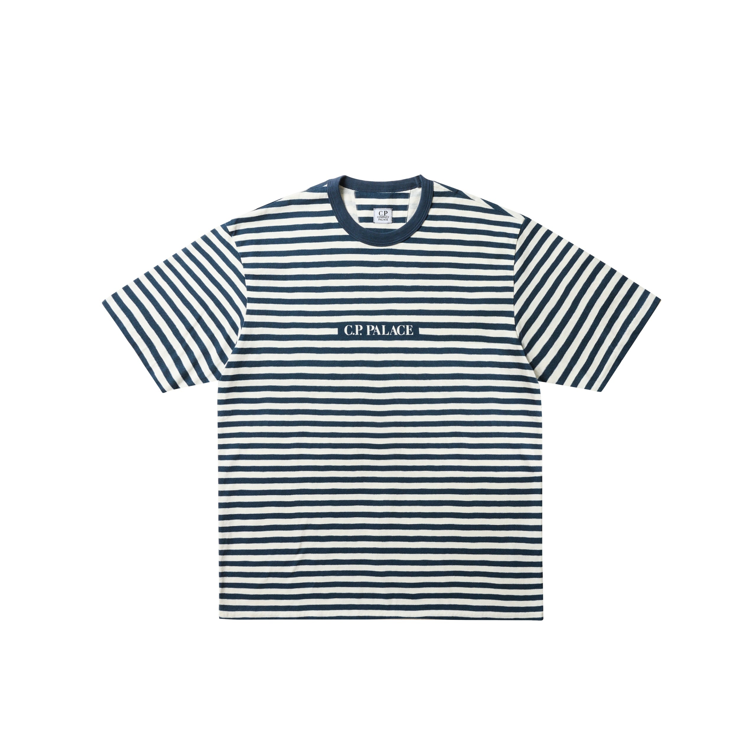 PALACE C.P. COMPANY JERSEY PRINTED T-SHIRT NAVY - 1