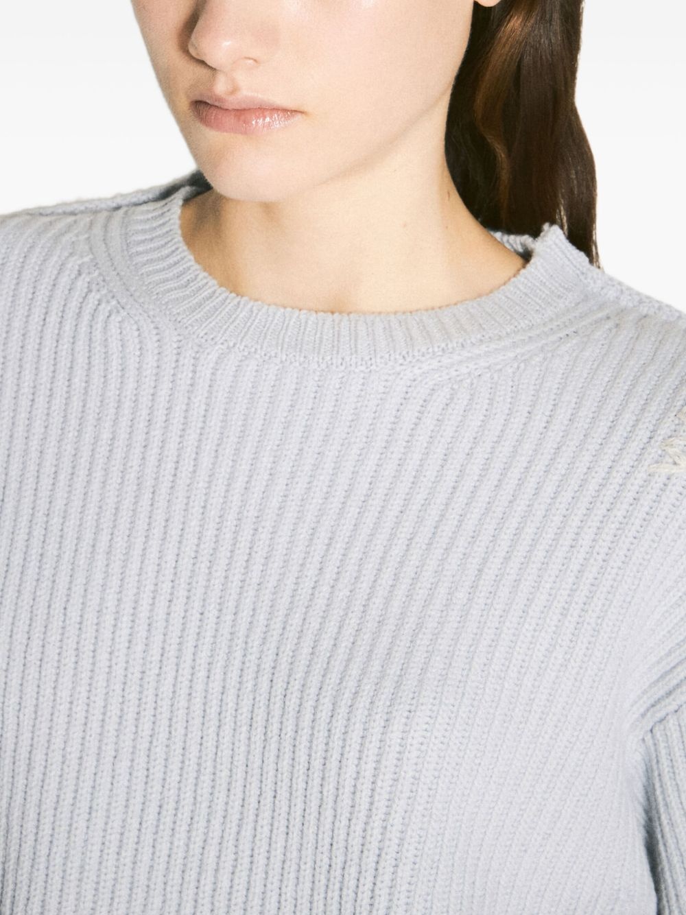 ribbed-knit sweater - 4