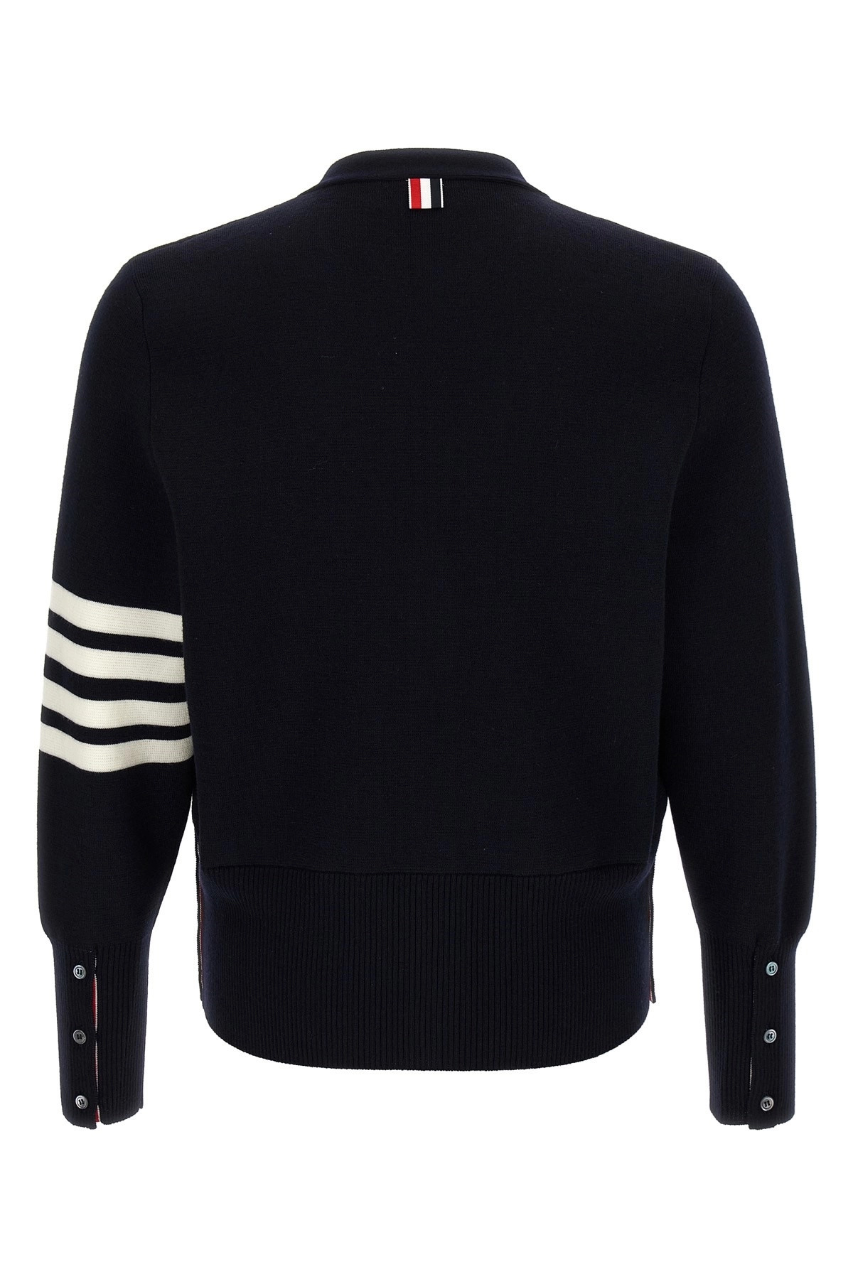 '4-Bar' Wool cardigan - 2