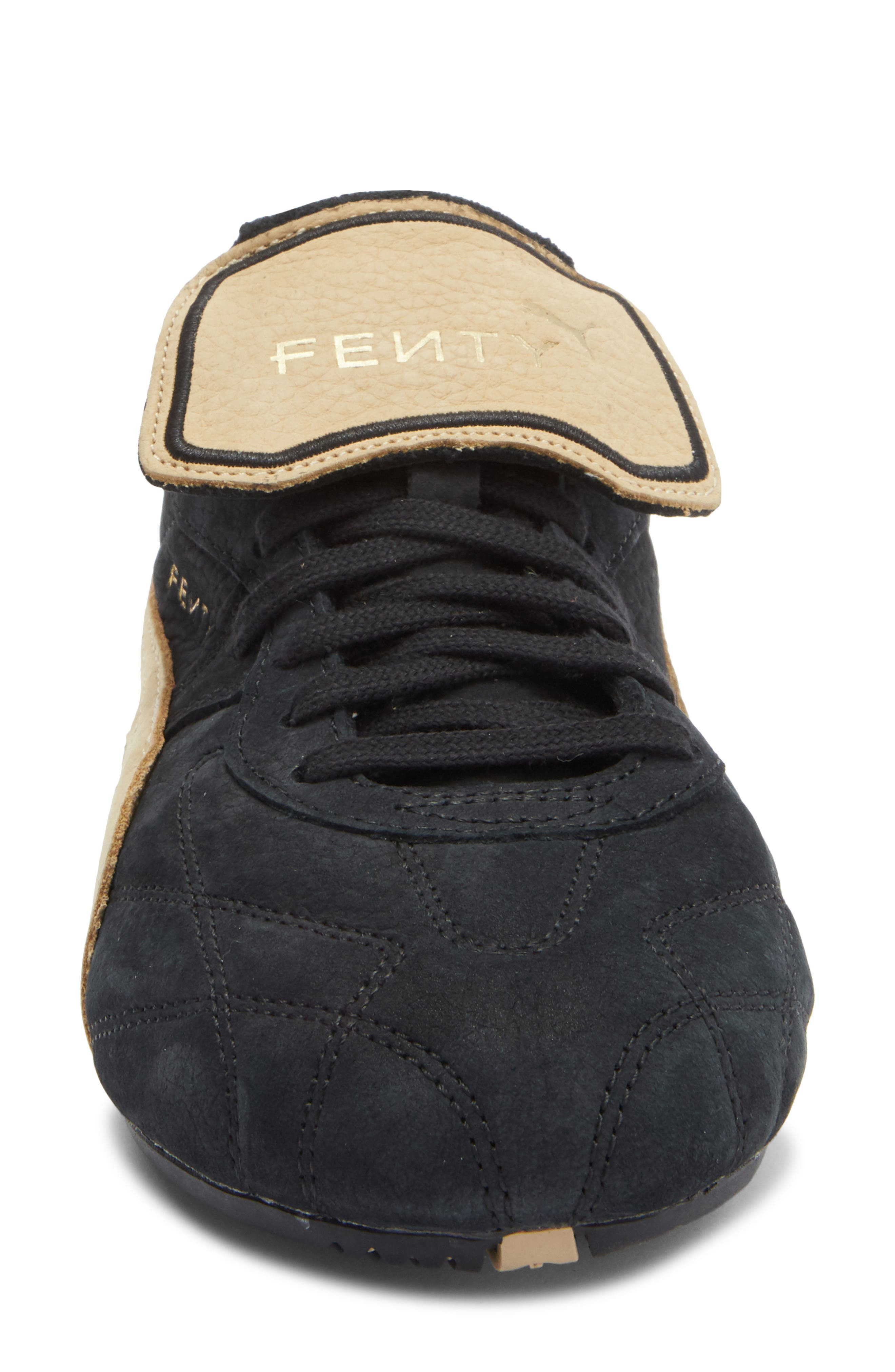 PUMA x FENTY Avanti LS Sneaker in Puma Black-Prairie Tan at Nordstrom - 4