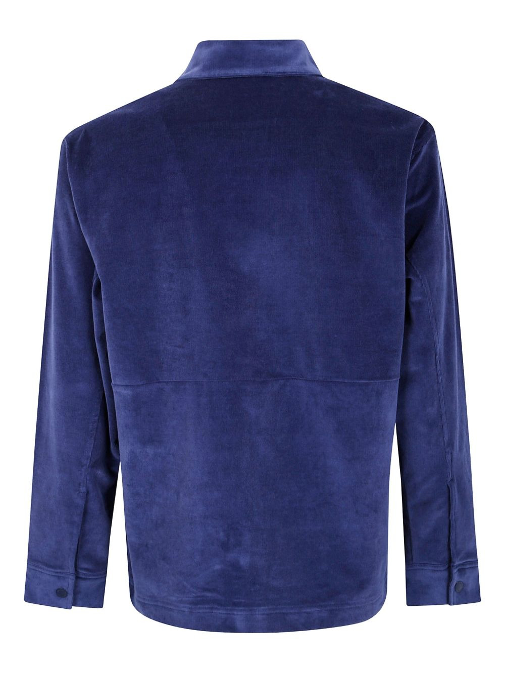 corduroy patch-pocket shirt - 2