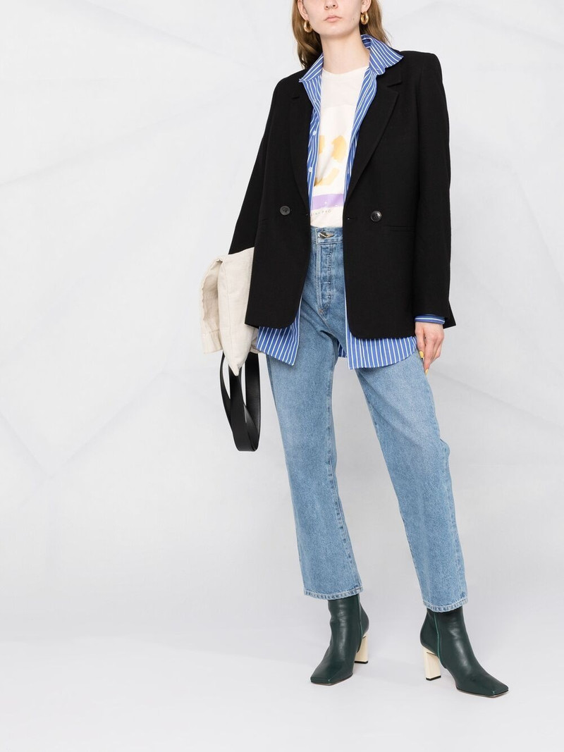 ANINE BING Kaia double-breasted blazer outlook