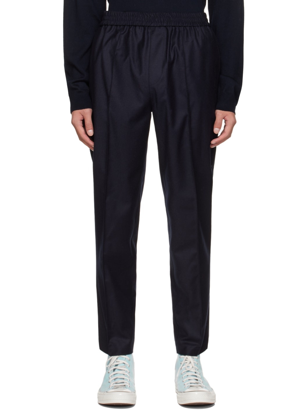 Navy Pieter Trousers - 1