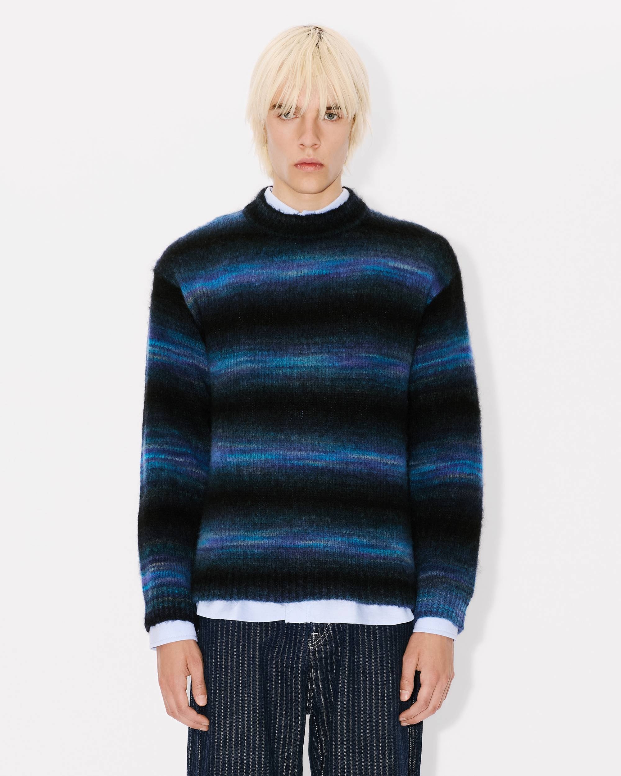 Embroidered stripes jumper - 3