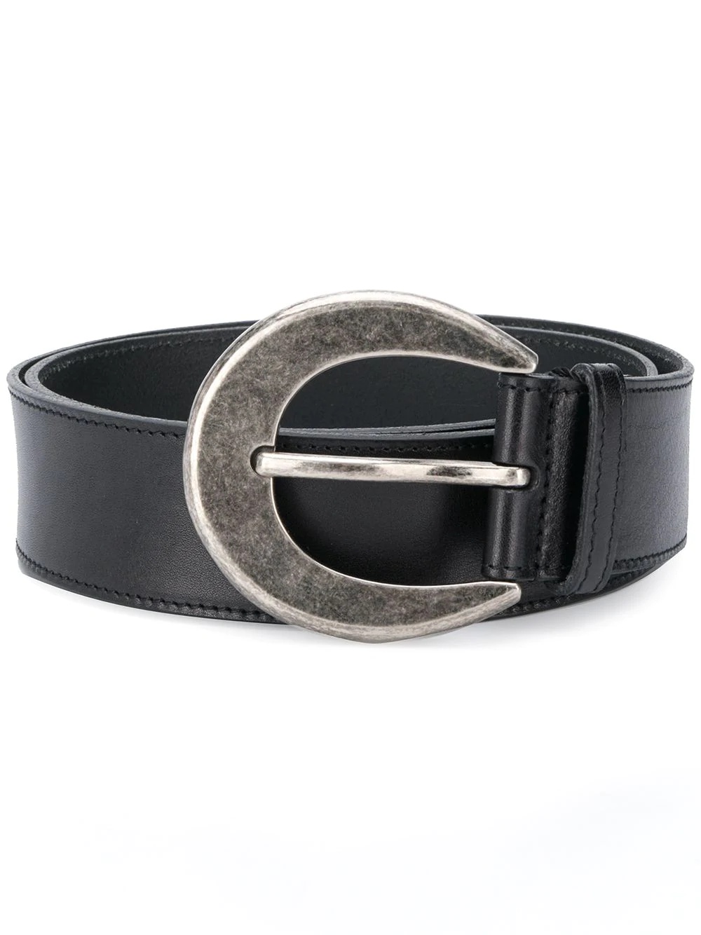 buckle-front belt - 1