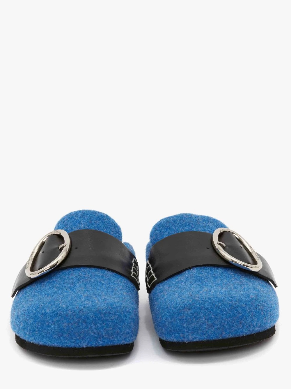 WOMEN’S FELT BUCKLE LOAFER MULES - 3