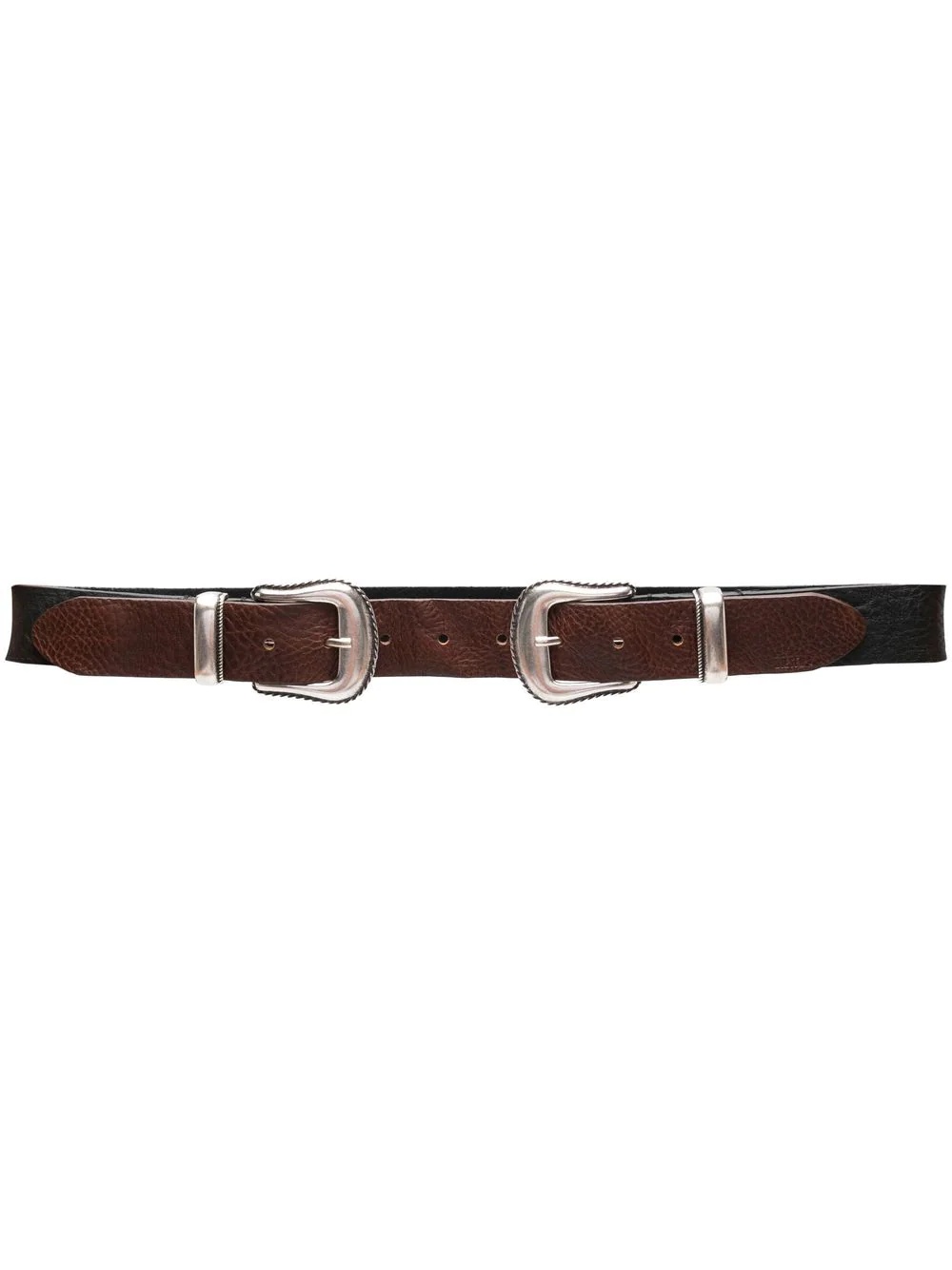 double-buckle belt - 1