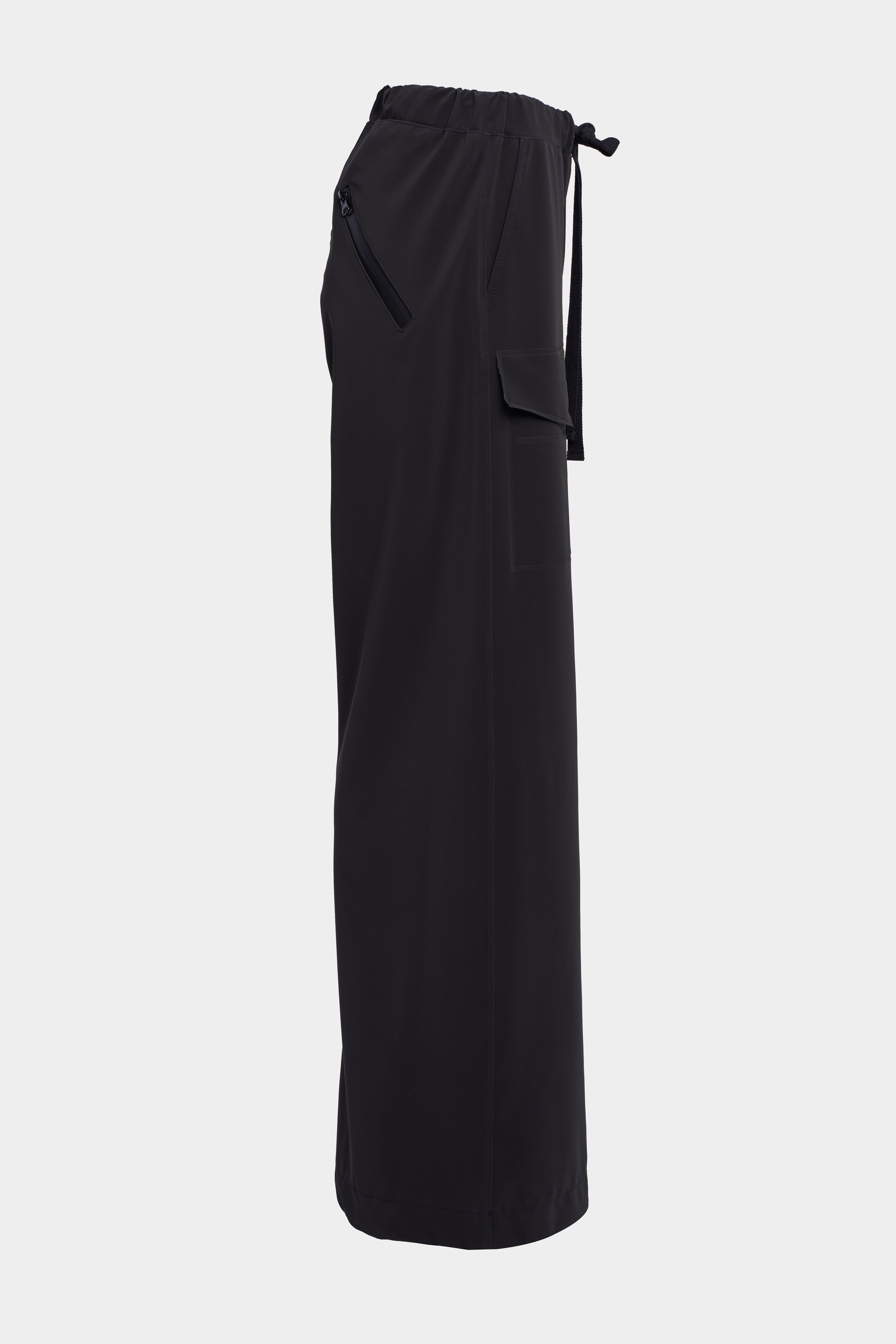 Jarla Matte Trousers Black - 5