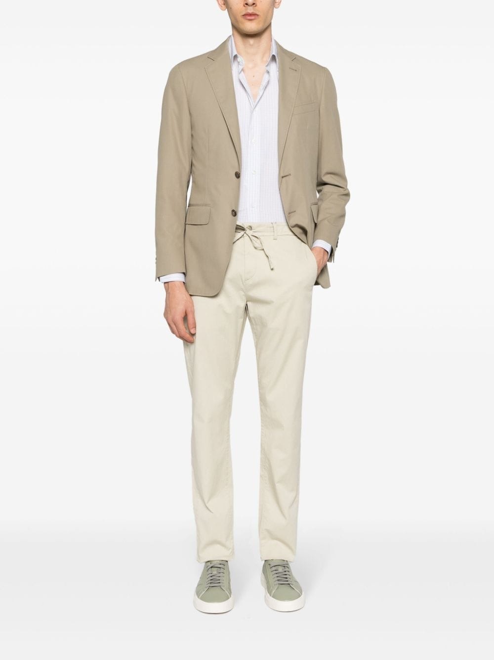 checked cotton shirt - 2