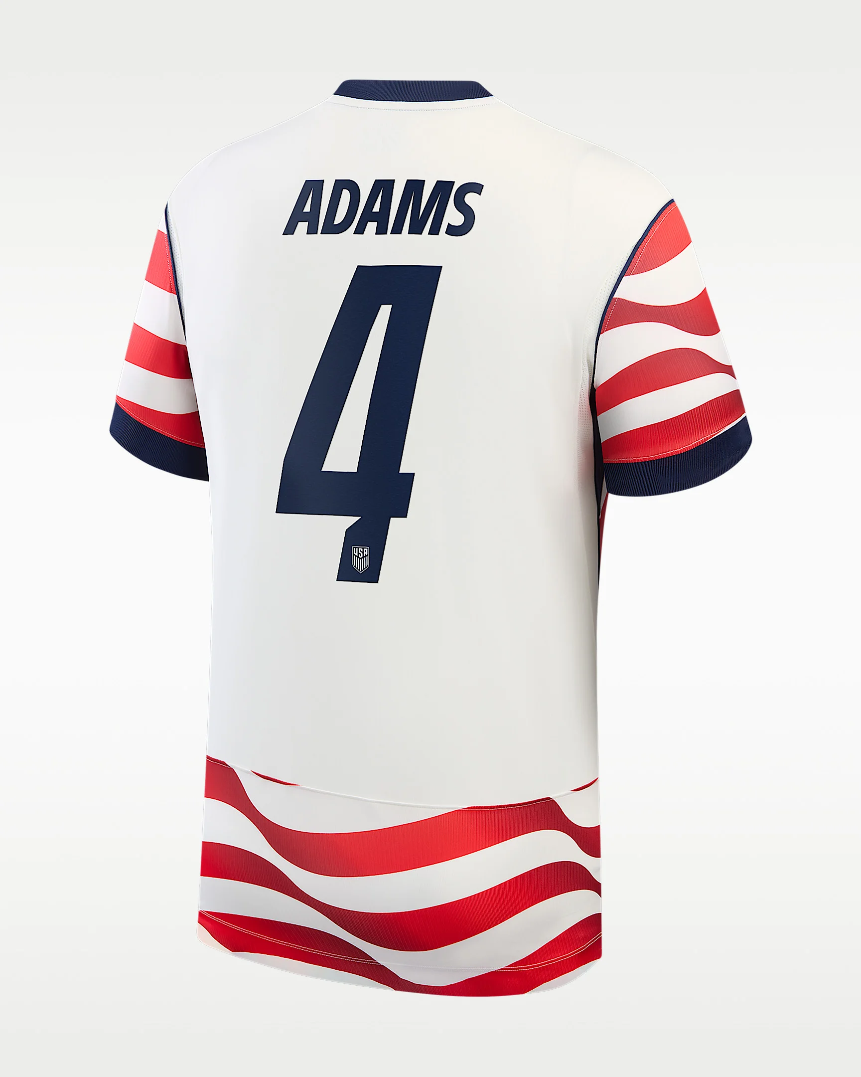 Tyler Adams USMNT 2026 Stadium Home Men's Nike Dri-FIT Soccer Jersey - 1