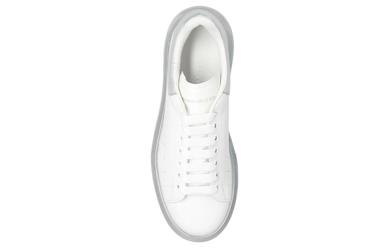 Alexander McQueen Clear Sole Oversized Sneaker 'White Pearl' 662657WID319637 - 4