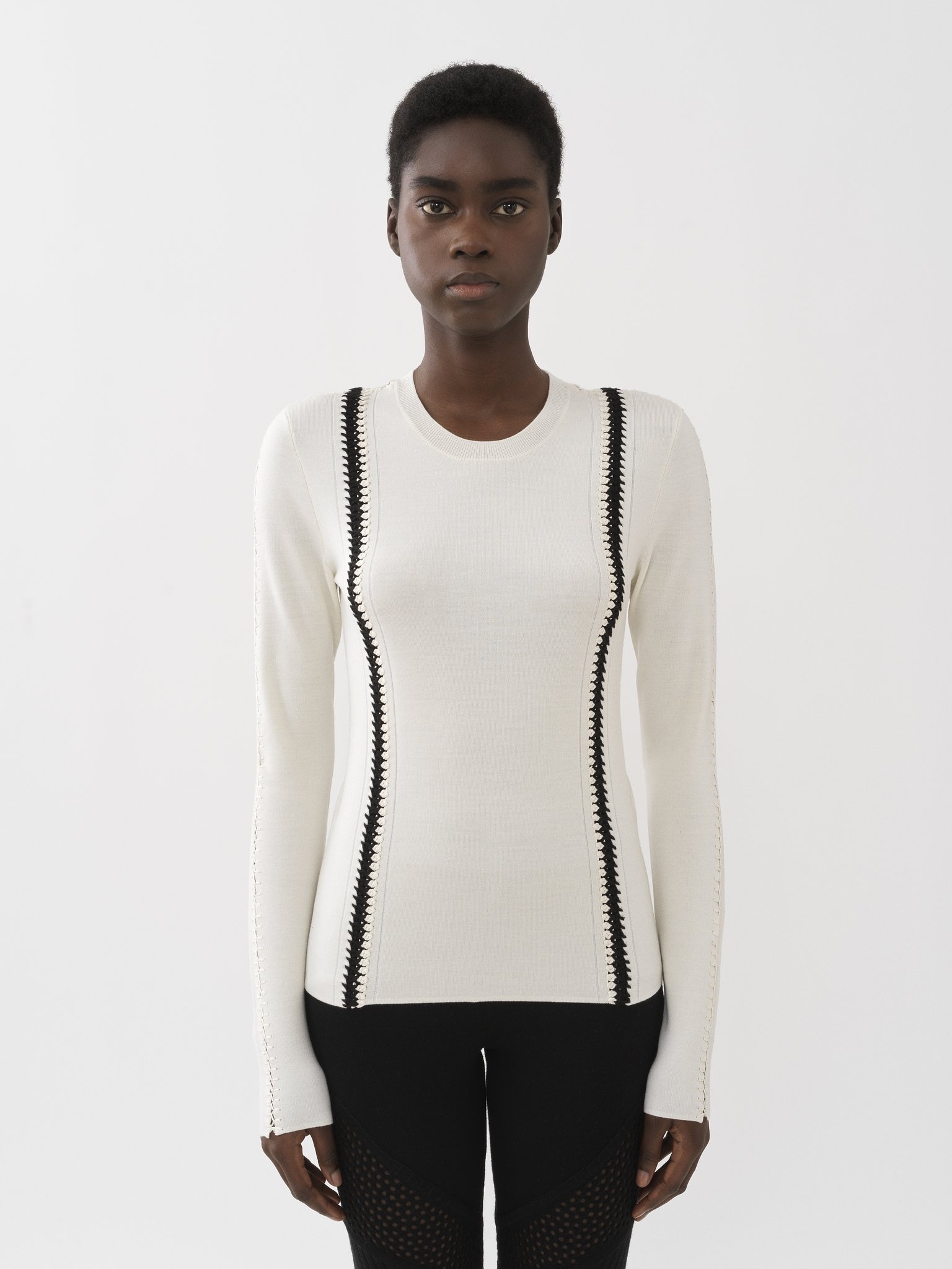 CREW NECK SWEATER - 2