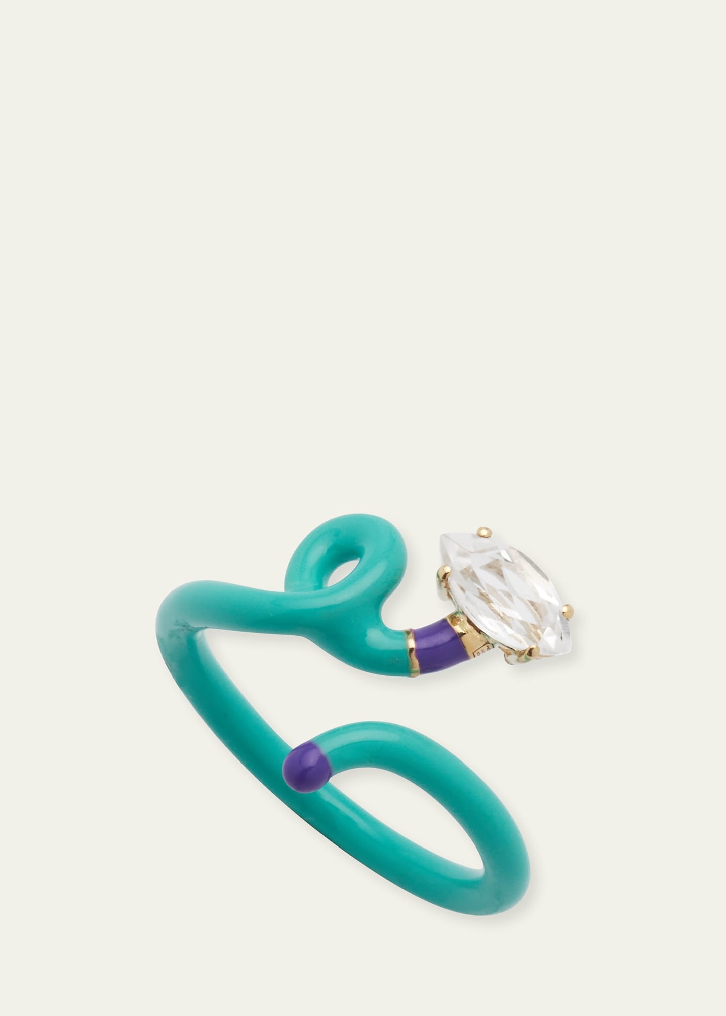 Baby Vine Tendril Ring - 3