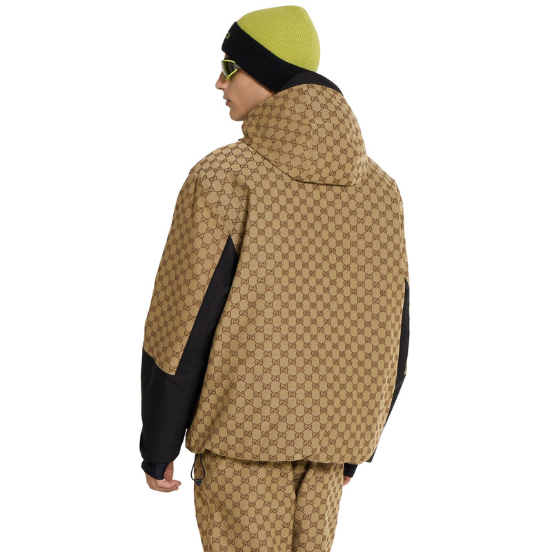 GG technical fabric jacquard jacket 4