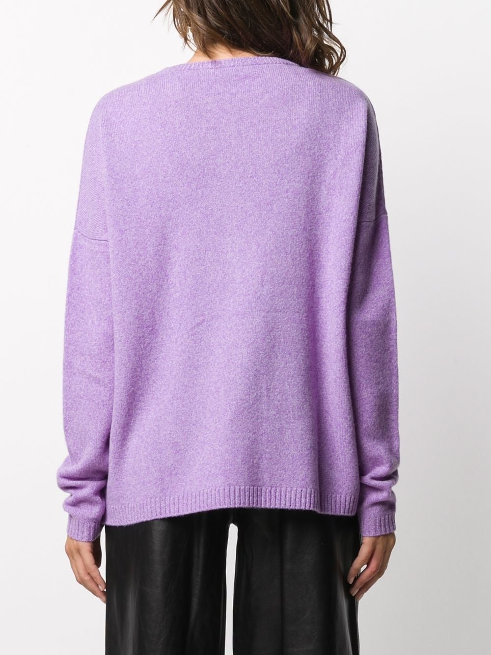 long-sleeve wool jumper - 4